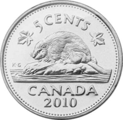 A silver coin with a picture of a seal on it

Description automatically generated with medium confidence